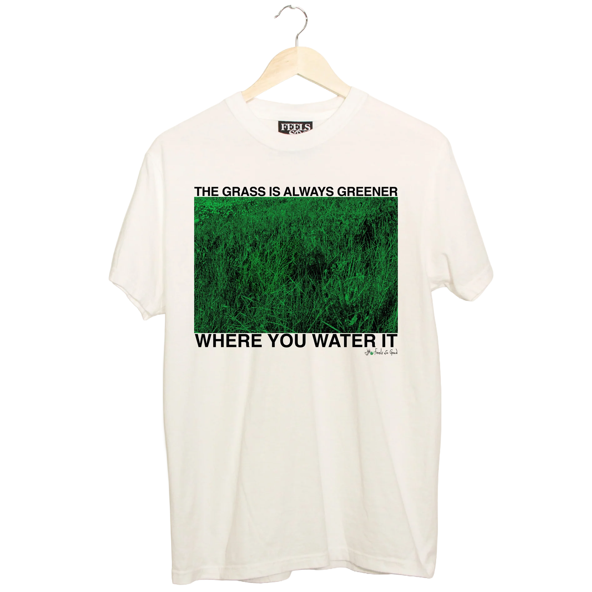 Grass Is Always Greener - White