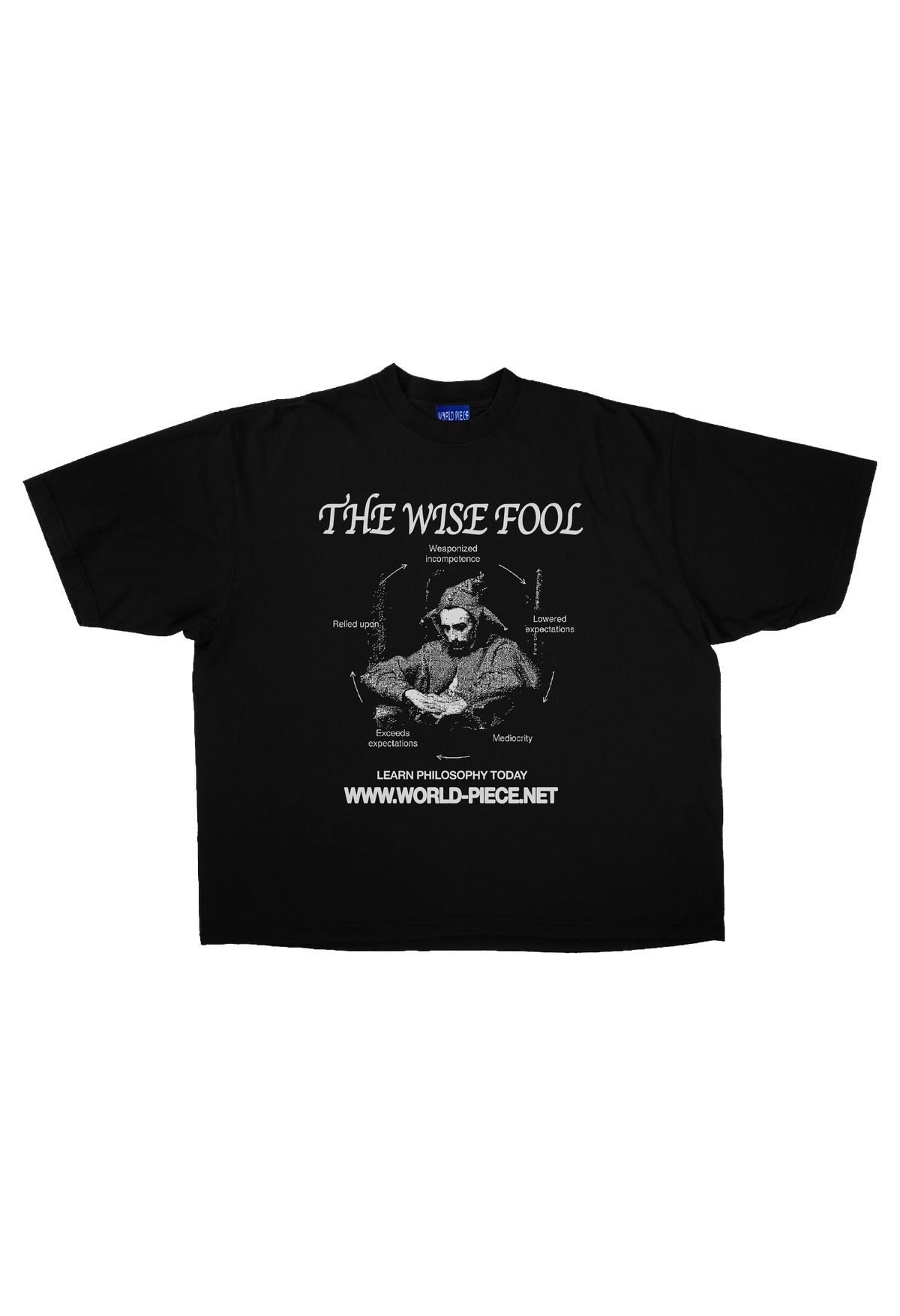 The Wise Fool Tee (Black) PRE-ORDER